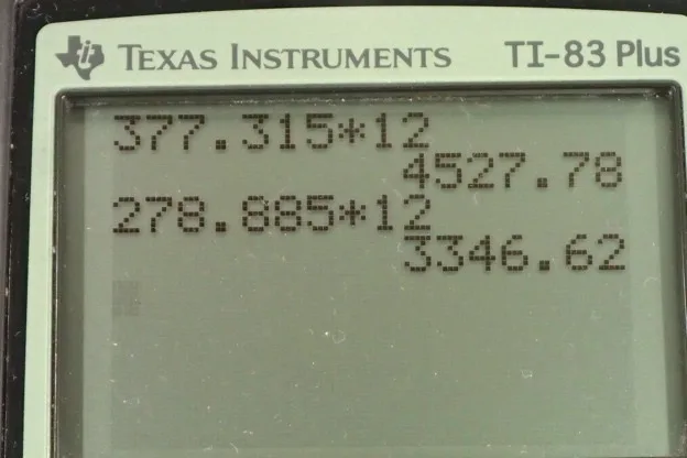 Calculator screenshot
