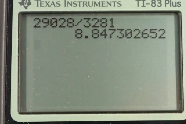 Calculator screenshot