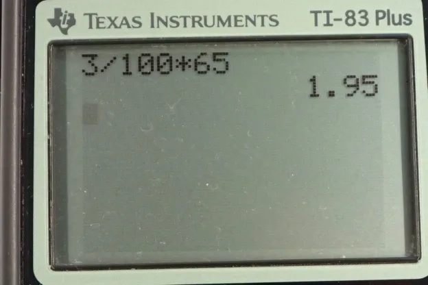 Calculator screenshot