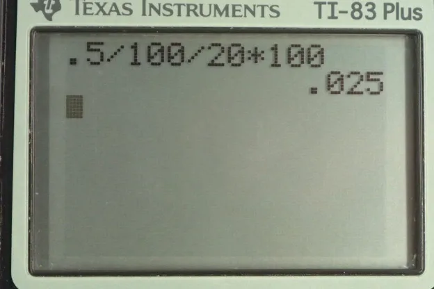 Calculator screenshot