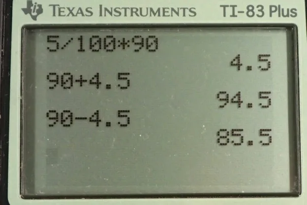 Calculator screenshot