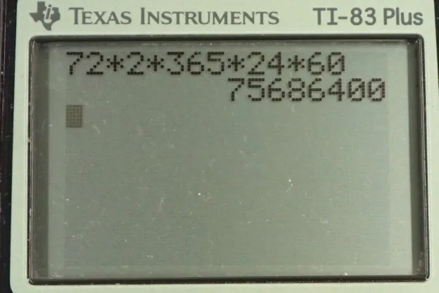 Calculator screenshot