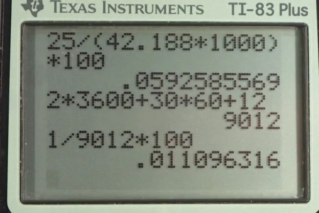 Calculator screenshot