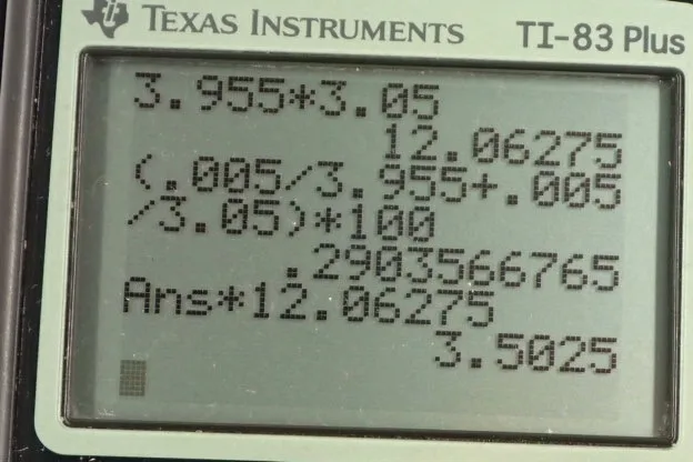 Calculator screenshot