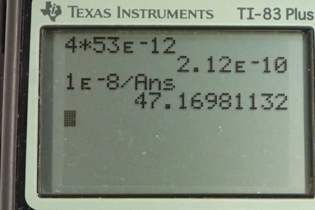 Calculator screenshot
