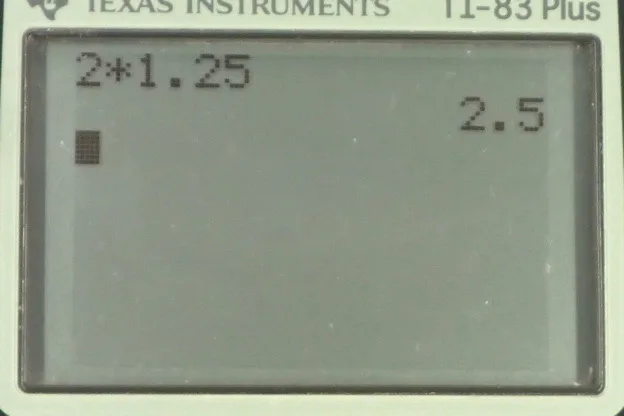 Calculator screenshot