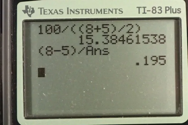 Calculator screenshot