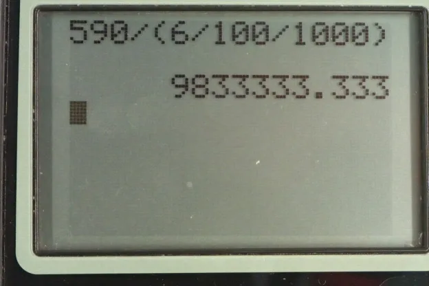 Calculator screenshot