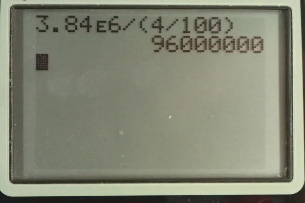 Calculator screenshot