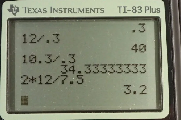 Calculator screenshot