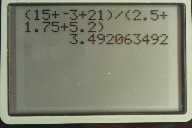 Calculator screenshot