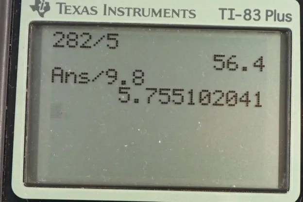 Calculator screenshot