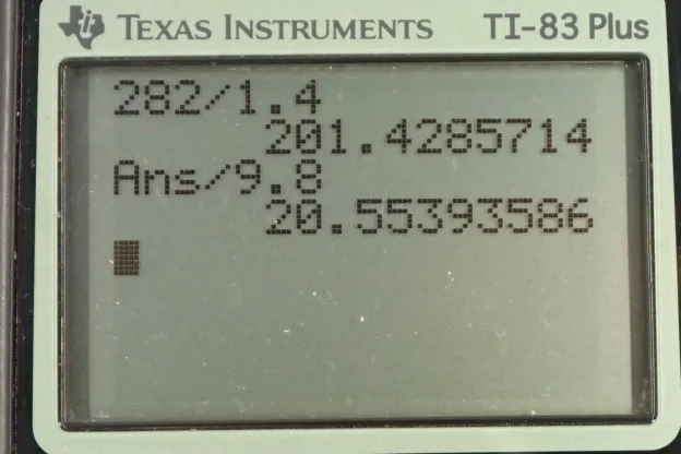 Calculator screenshot