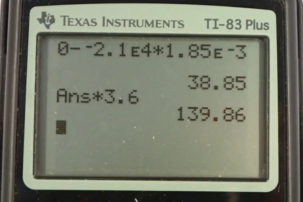 Calculator screenshot