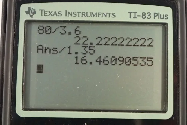 Calculator screenshot