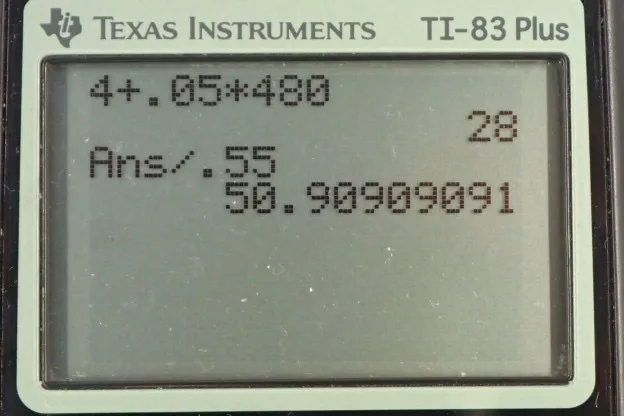 Calculator screenshot