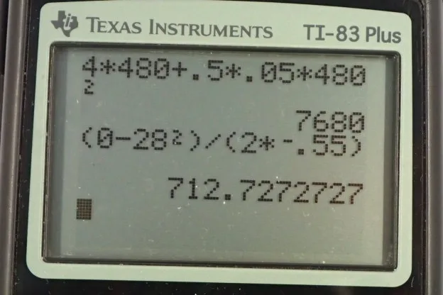 Calculator screenshot