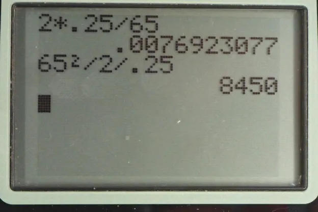 Calculator screenshot