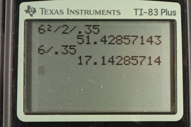 Calculator screenshot