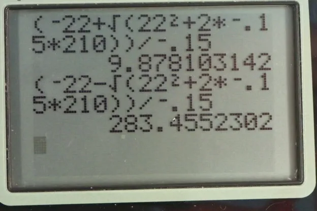 Calculator screenshot