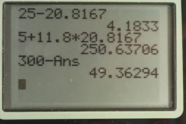 Calculator screenshot