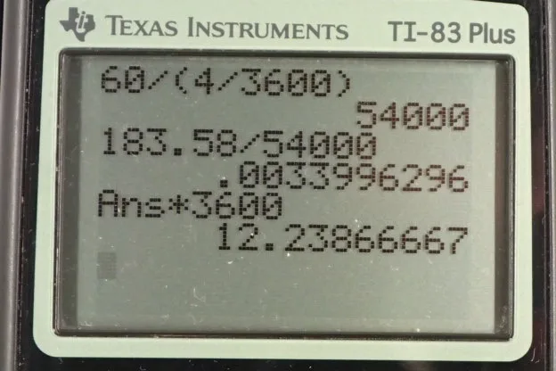 Calculator screenshot