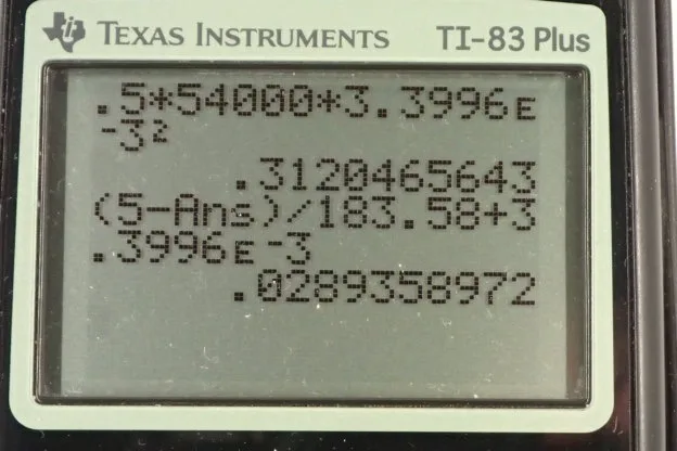 Calculator screenshot