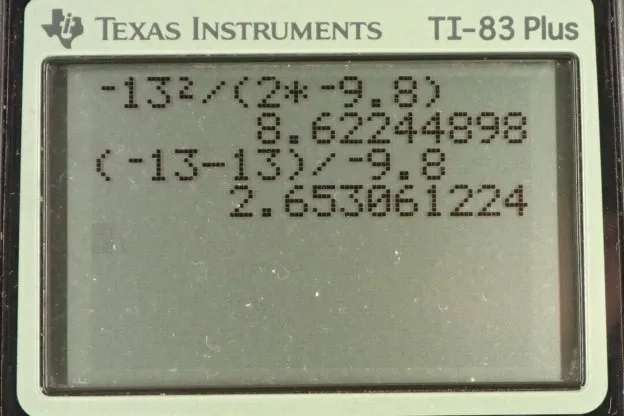 Calculator screenshot