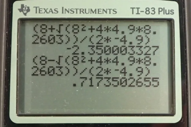 Calculator screenshot