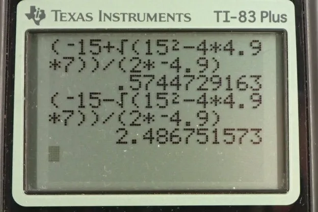 Calculator screenshot