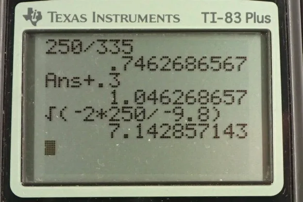 Calculator screenshot
