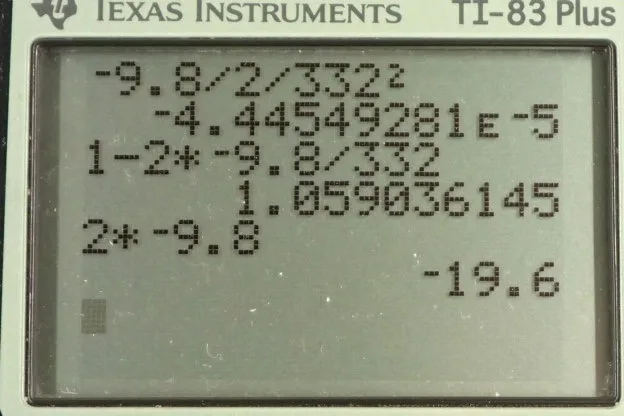 Calculator screenshot