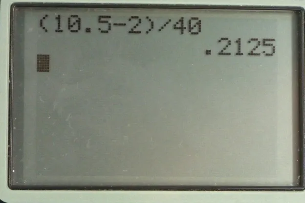 Calculator screenshot
