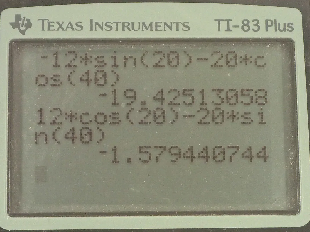 Calculator screenshot