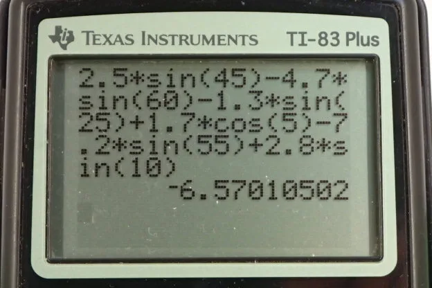 Calculator screenshot