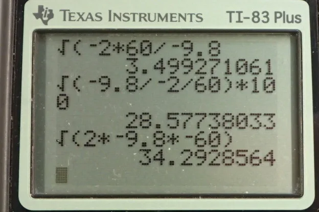 Calculator screenshot