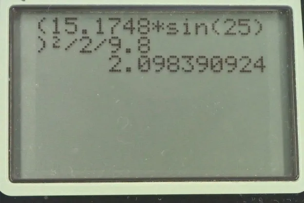 Calculator screenshot
