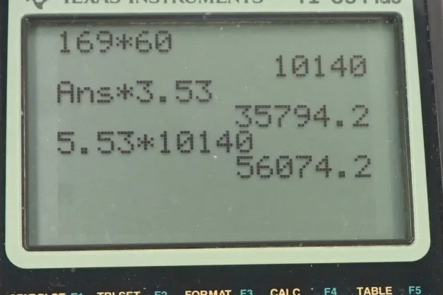Calculator screenshot