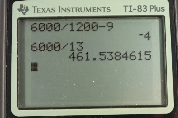 Calculator screenshot