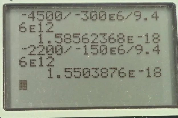 Calculator screenshot
