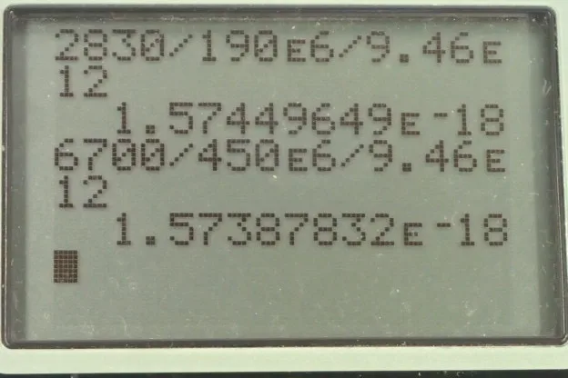 Calculator screenshot