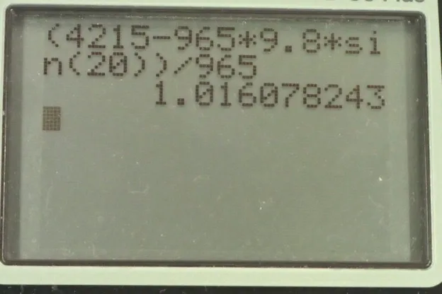 Calculator screenshot