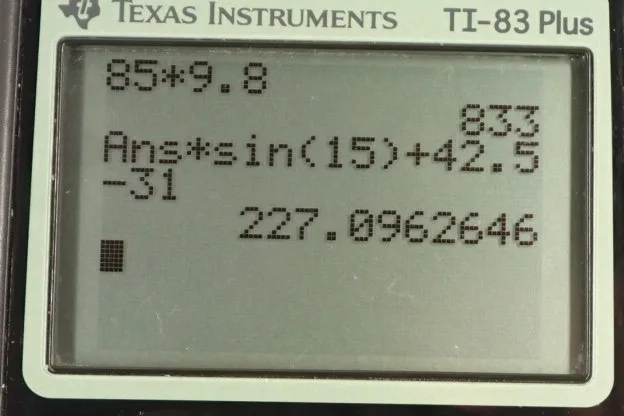 Calculator screenshot