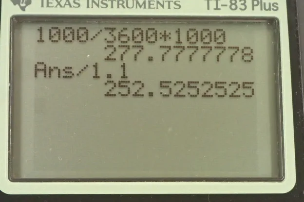 Calculator screenshot