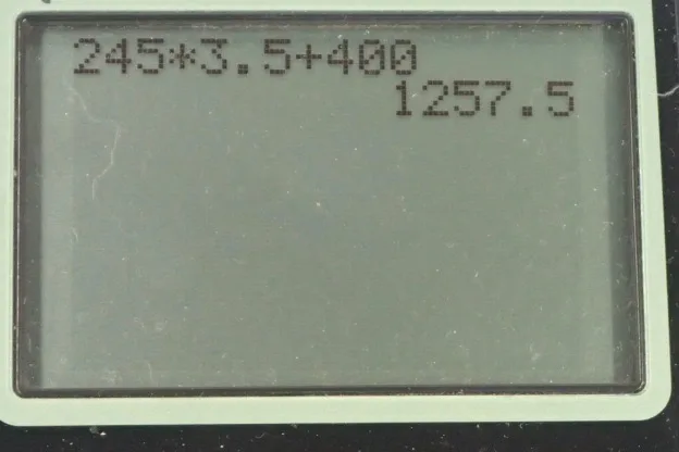 Calculator screenshot