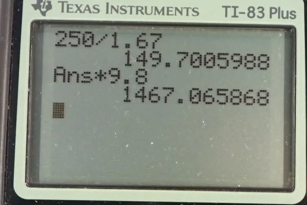 Calculator screenshot