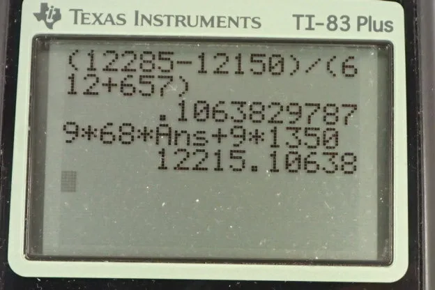 Calculator screenshot