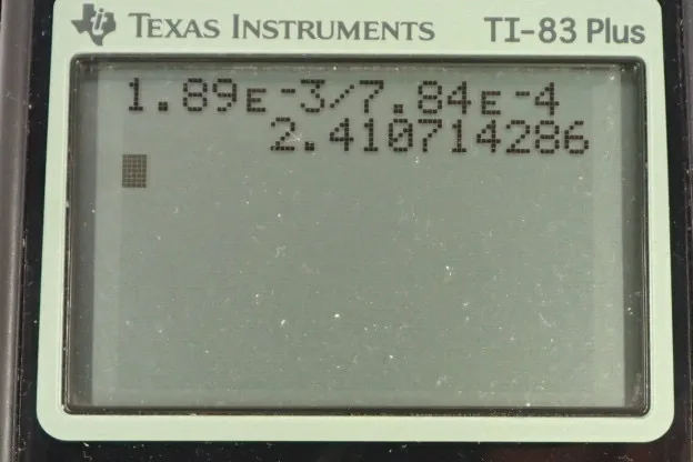 Calculator screenshot