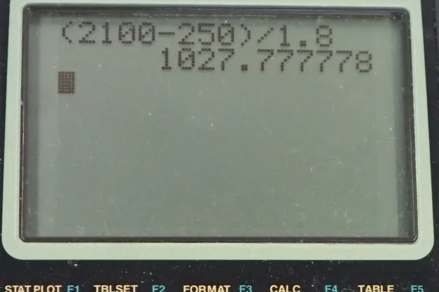 Calculator screenshot