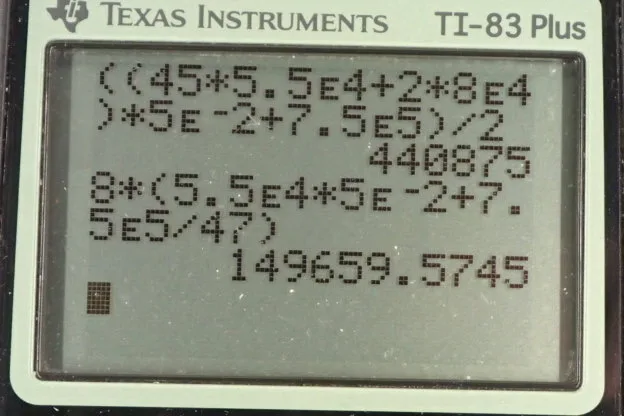 Calculator screenshot